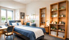 Student accommodation room
