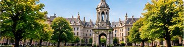 University grounds in Ireland